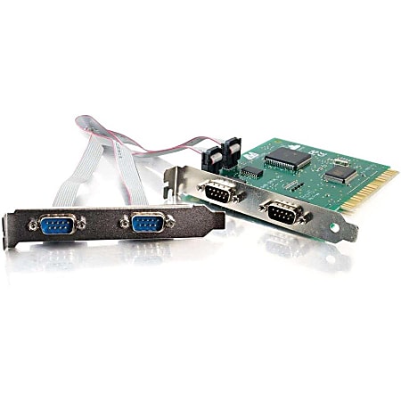 C2G Lava Port-Quad 4-Port PCI 16650 DB9 Serial Card