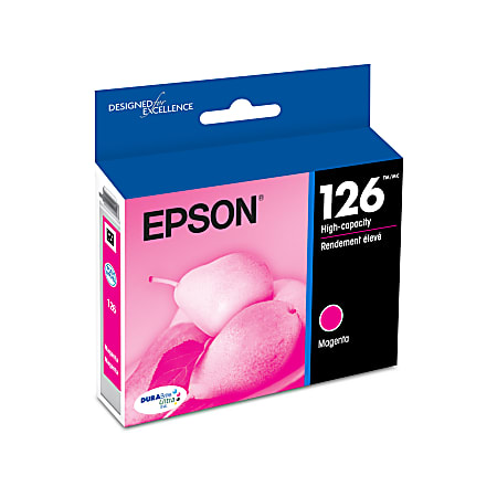 Epson® 126 DuraBrite® Ultra High-Yield Magenta Ink Cartridge, T126320