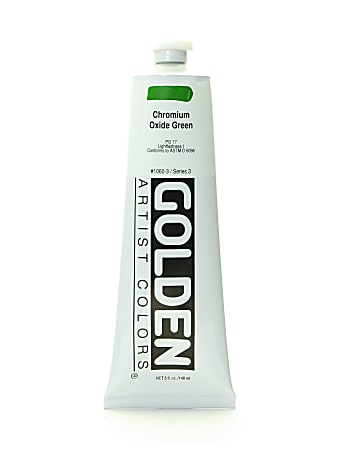 Golden Heavy Body Acrylic Paint, 5 Oz, Chromium Oxide Green