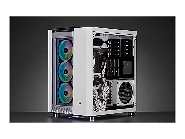 Corsair Crystal 680X RGB Computer Case White ATX Motherboard