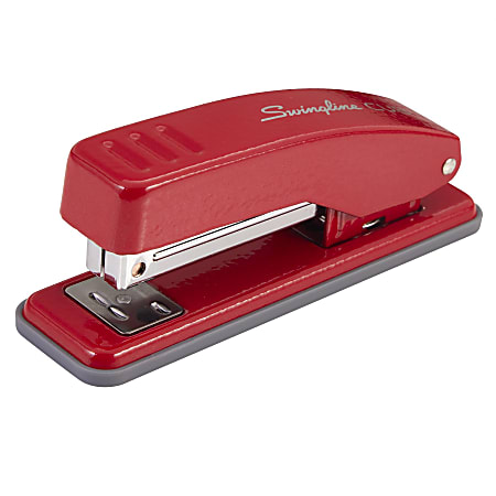 Swingline® Cub™ Compact Metal Stapler, Rio Red