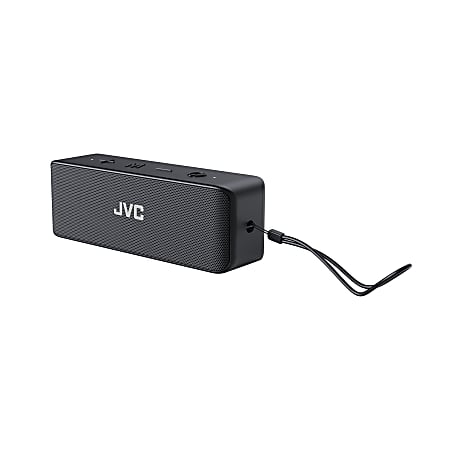 JVC True Wireless Stereo SPSQ4BT 5W Portable Bluetooth Speaker, Black