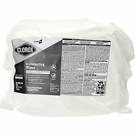 CloroxPro Disinfecting Wipes - For Multipurpose - Fresh Scent - 7