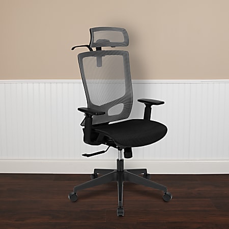 Flash Furniture Ergonomic Mesh High-Back Office Chair, Gray