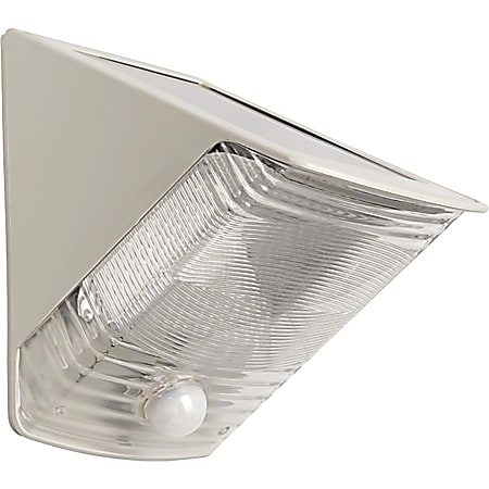 Maxsa Motion-Activated LED Wedge Light - LED Bulb - Weather Proof, Motion-activated, Automatic - Wall Mountable, Surface Mount