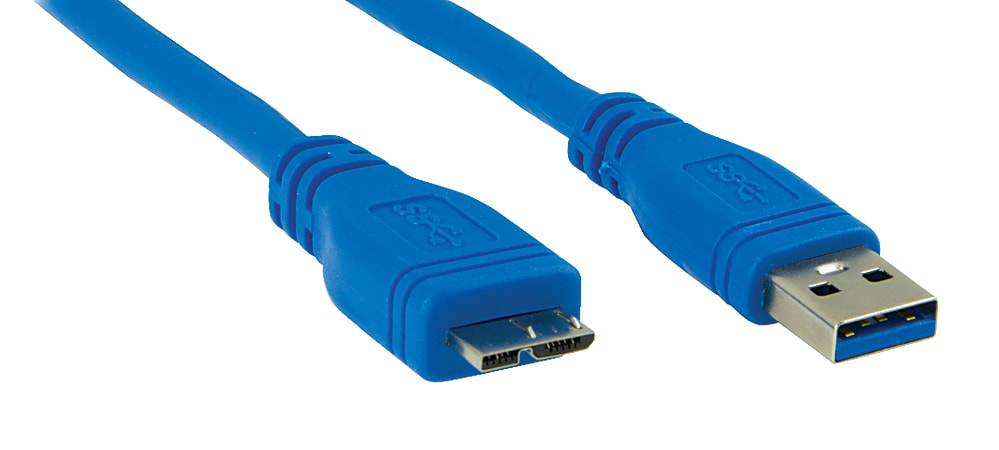 Ativa USB 3.0 to Micro B Cable 3 Blue 27517 - Office Depot