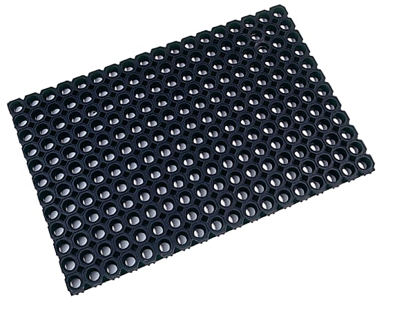 Doortex® Octomat All-Weather Heavy Duty Outdoor Entrance Mat, 32" x 24", Black