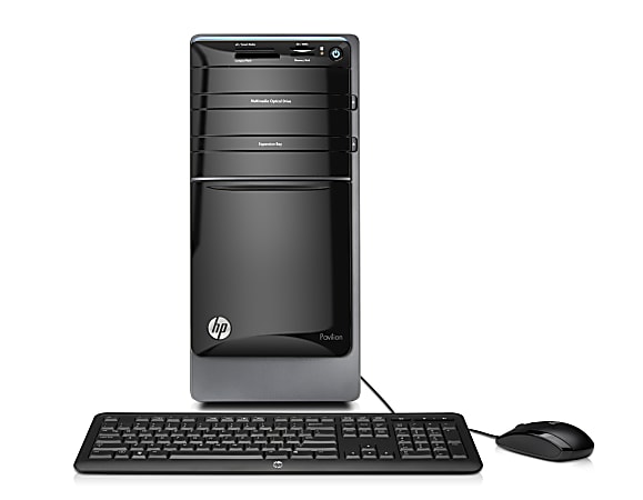 HP Pavilion p7-1421 Desktop Computer With Next Gen AMD A8-5500 Quad-Core Accelerated Processor