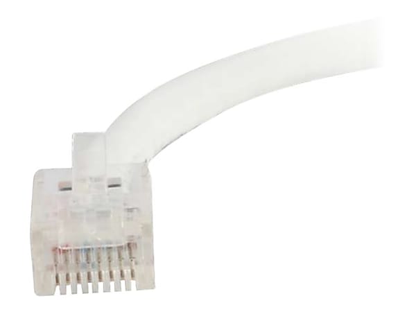 C2G 25ft Cat6 Non-Booted Unshielded (UTP) Ethernet Network Patch Cable - White - Patch cable - RJ-45 (M) to RJ-45 (M) - 25 ft - UTP - CAT 6 - white