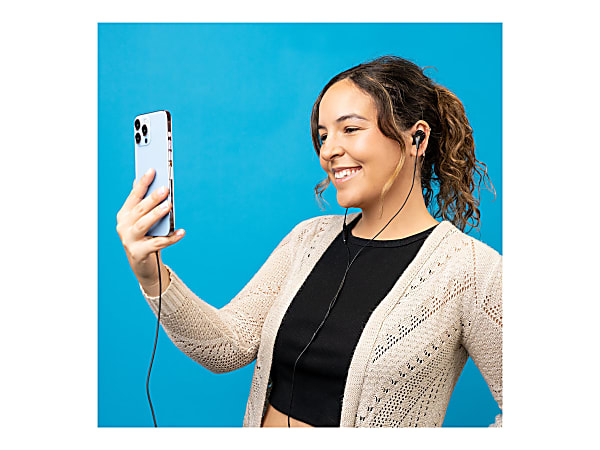 JLab Audio JBUDS PRO Lightning Wired Earbuds Black Office Depot