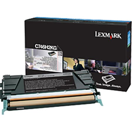Lexmark High Yield Laser Toner Cartridge - Black Pack - 12000 Pages