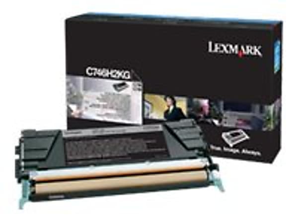 Lexmark - High Yield - black - original - toner cartridge LCCP, LRP - for Lexmark C746dn, C746dtn, C746n, C748de, C748dte, C748e, CS748de