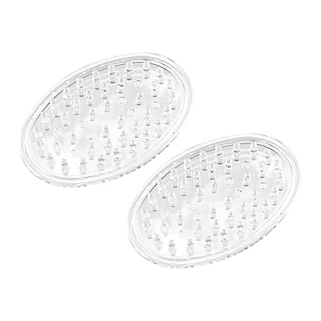 Better Houseware Soap Holders/Savers, 3/4”H x 4-3/8”W x 3”D, Clear, Pack Of 2 Savers