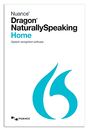 Nuance&reg; Dragon&reg; NaturallySpeaking 13 Home, For PC, Disc