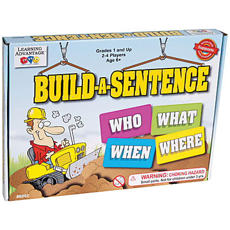 Learning Advantage™ Build-A-Sentence Game, Grades 1-5