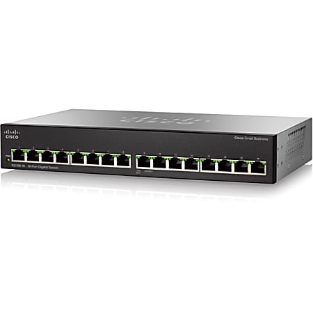 Cisco SG 100-16 16-Port Gigabit Ethernet Switch