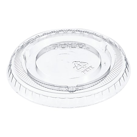 Dart Plastic Cold Cup Lids, 5 Oz, Clear, Carton Of 2,500 Lids