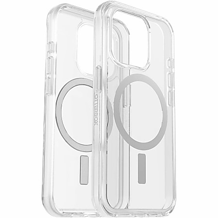 OtterBox iPhone 15 Pro Symmetry Magsafe Smartphone Case, For Apple iPhone 15 Pro, Clear
