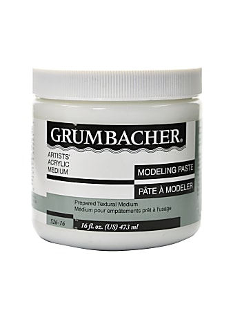 Grumbacher Modeling Paste, 16 Oz