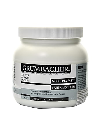 Grumbacher Modeling Paste, 32 Oz