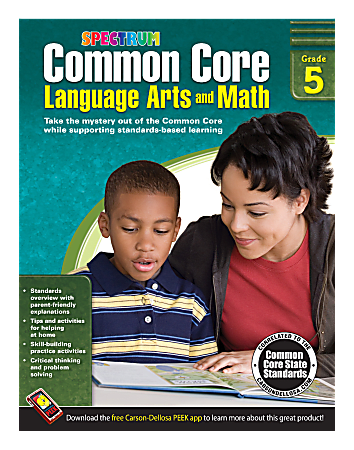Spectrum Common Core Language Arts And Math, Grade 5
