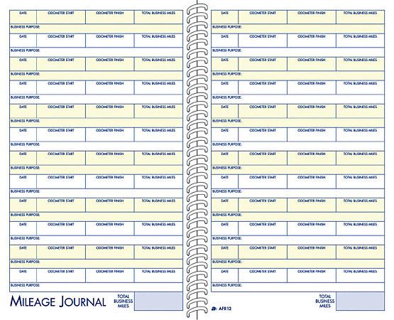 Adams® Vehicle Mileage And Expense Book, 5 1/4" x 8 1/2"