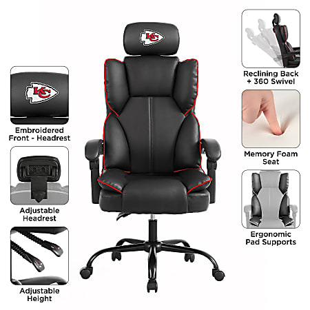 Nfl leather office chair online