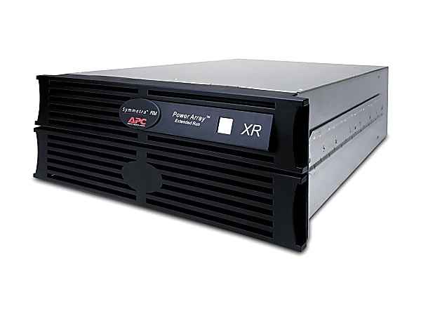 APC Symmetra RM XR Frame - UPS battery - 2 x battery - lead acid - 4U - black - for P/N: ISXCR1SY16K16P5, SYH6K6RMJ, SYH6K6RMJ-P1, SYH6K6RMJ-TF3, SYP12K12RMT-2TF2