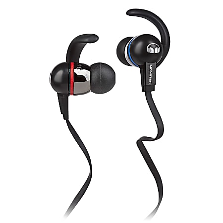 Monster® iSport Immersion Earbud Headphones With ControlTalk™, Black