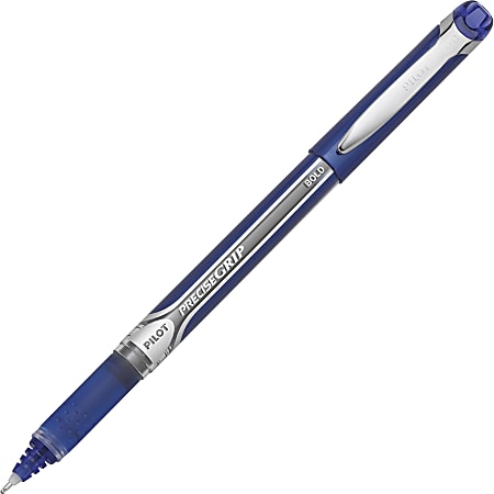 Pilot® Precise-Grip Capped Rolling Ball Pen, Bold Point, 1.0 mm, Blue Barrel, Blue Ink
