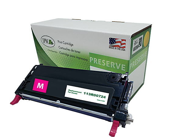 IPW Preserve Brand Remanufactured High-Yield Magenta Toner Cartridge Replacement For Xerox® 113R00724, 113R00724-R-O