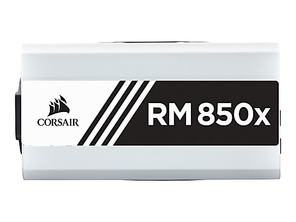Corsair RMx White Series RM850x 850 Watt 80 PLUS Gold Certified Fully Modular PSU Internal 120 V 230 V AC Input 12 V DC 70.8 A 3.3 V DC 25 A