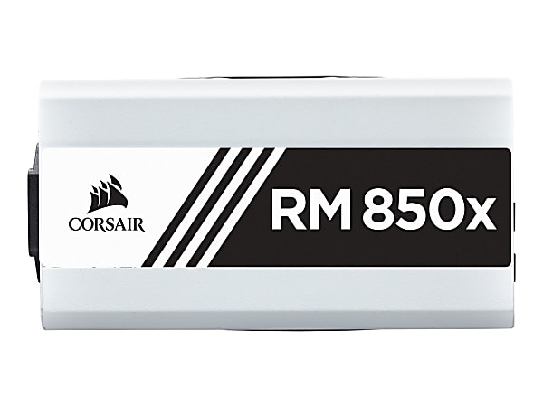 slap af tankskib Sund mad Corsair RMx White Series RM850x 850 Watt 80 PLUS Gold Certified Fully  Modular PSU Internal 120 V AC 230 V AC Input 12 V DC 70.8 A 3.3 V DC 25 A