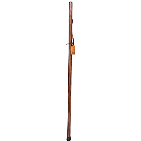 Brazos Walking Sticks™ Free Form Pine Walking Stick, 55", Red