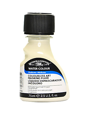 Winsor & Newton Art Masking Fluid, 75 mL, Colorless, Pack Of 2