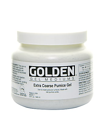 Golden Extra-Coarse Pumice Gel, 32 Oz