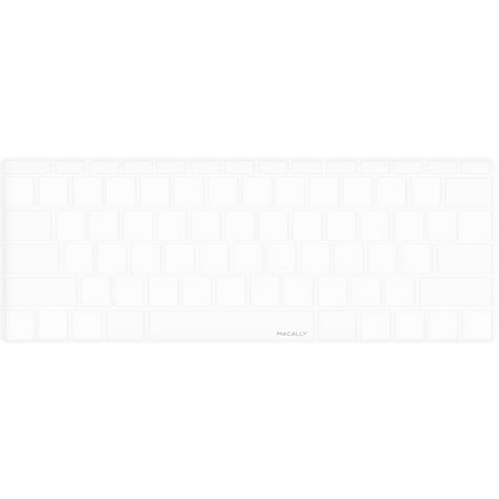 Macally Clear Keyboard Protector for 12" Macbook - For Notebook Keyboard - Clear - Spill Resistant, Dust Resistant, Debris Resistant, Scratch Resistant, Smudge Resistant, Stick Resistant - Thermoplastic Polyurethane (TPU)