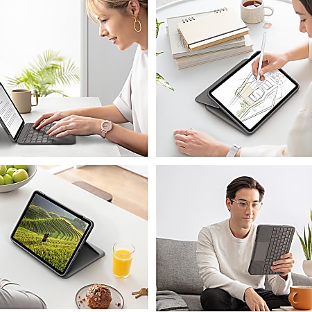 Logitech Folio Touch KeyboardCover Case For Apple iPad Air 4th Gen
