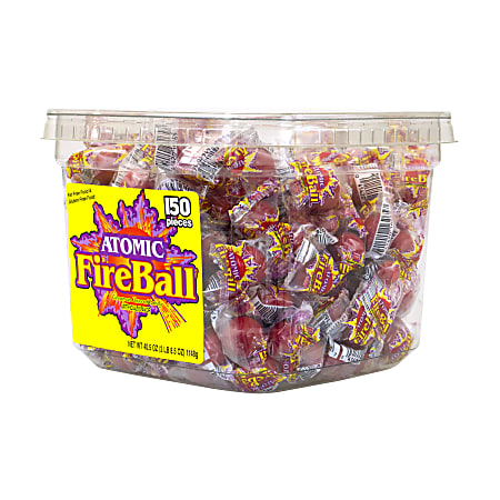 Atomic Fireballs, Tub Of 150 Pieces