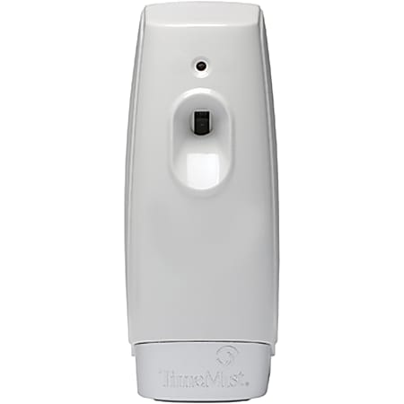 TimeMist Settings Air Freshener Dispenser - 30 Day Refill Life - 2 x AA Battery - 1 Each - White
