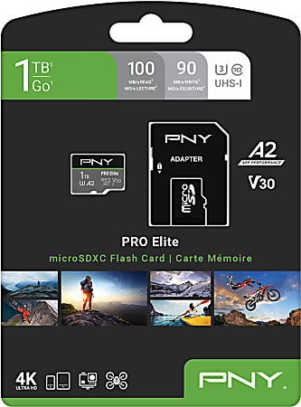Elite-X Class 10 U3 V30 SDXC Flash Memory Card