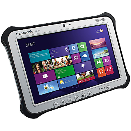 Panasonic Toughpad FZ-G1FN3RXBM Tablet - 10.1" - 8 GB - Intel Core i5 (4th Gen) i5-4310U Dual-core (2 Core) 2 GHz - 128 GB SSD - Windows 8.1 Pro 64-bit - 1920 x 1200 - In-plane Switching (IPS) Technology
