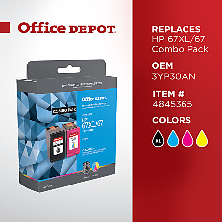 Buy OEM HP DeskJet 4130e Combo Pack Ink Cartridges
