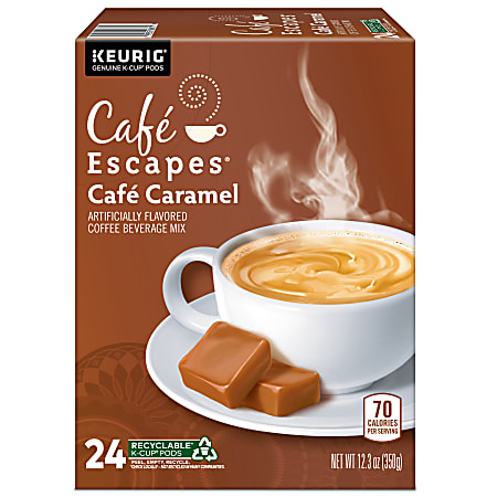 Cafe Escapes Cafe Mocha K-Cup Pods, 48 Count – Rich & Creamy Hot Chocolate, For Keurig Brewers - View #3