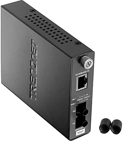 TRENDnet TFC-110 100Base-TX to 100Base-FX Multi Mode ST Fiber Converter