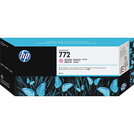 HP 772 (CN631A) Original Ink Cartridge - Single Pack - Inkjet - Light Magenta - 1 Each