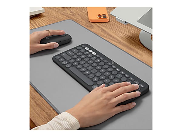 Logitech Pebble 2 Combo Wireless Keyboard and Mouse Quiet and