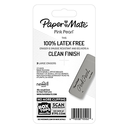 Paper Mate® White Pearl® Erasers