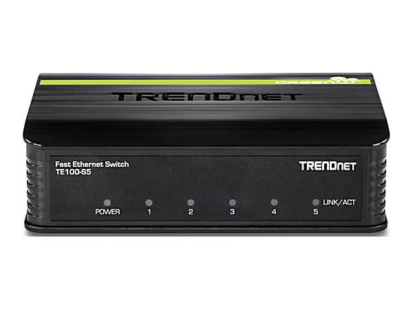 TRENDnet TE100-S5 5-Port Ethernet Switch