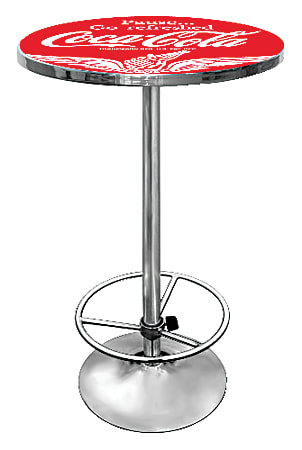 Coca Cola® Pub Table, Round, 28"W, Wings, Red